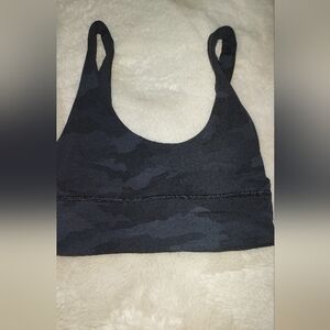 Lululemon black & camo align bra Size 4